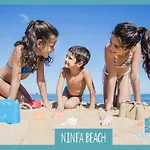 アパートホテル Ninfa Sul Mare - Piscina Idromassaggio 50 M E T R I Dal Mare Free Parking カーポ・ヴァチカーノ