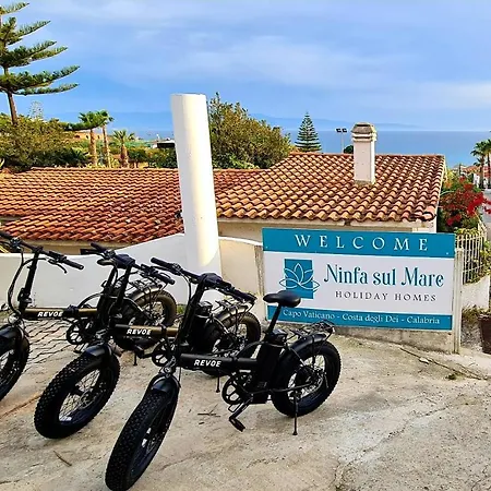 Apart Otel Ninfa Sul Mare Apartments - Piscina Idromassaggio 50 M E T R I Dal Mare Free Parking Capo Vaticano