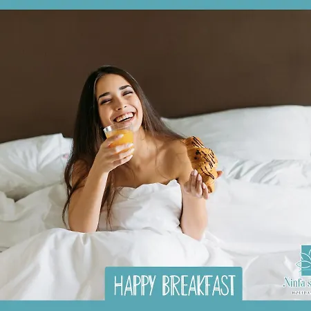 Appart hôtel Ninfa Sul Mare Apartments 50 M E T R I Dal Mare Best Breakfast And Free Parking