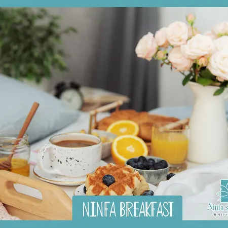 Ninfa Sul Mare Apartments 50 M E T R I Dal Mare Best Breakfast And Free Parking *