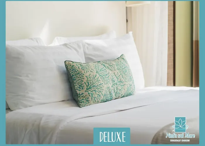 מלון דירות Ninfa Sul Mare - Piscina Idromassaggio 50 M E T R I Dal Mare Free Parking קאפו ואטיצ'אנו